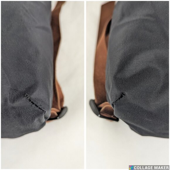 Longchamp Le Pliage Tote Bag Black Nylon Foldable Backpack - Picture 12 of 16